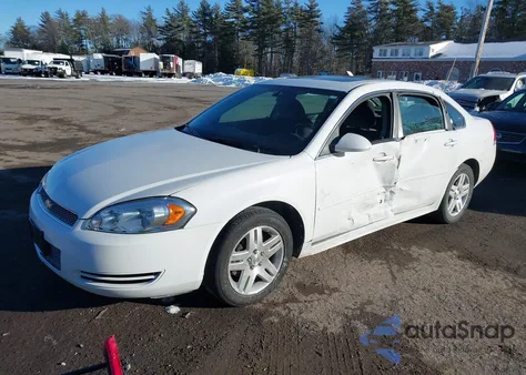 2014 Chevrolet Impala Limited Lt из США, поврежденный, VIN 2G1WB5E36E1189097